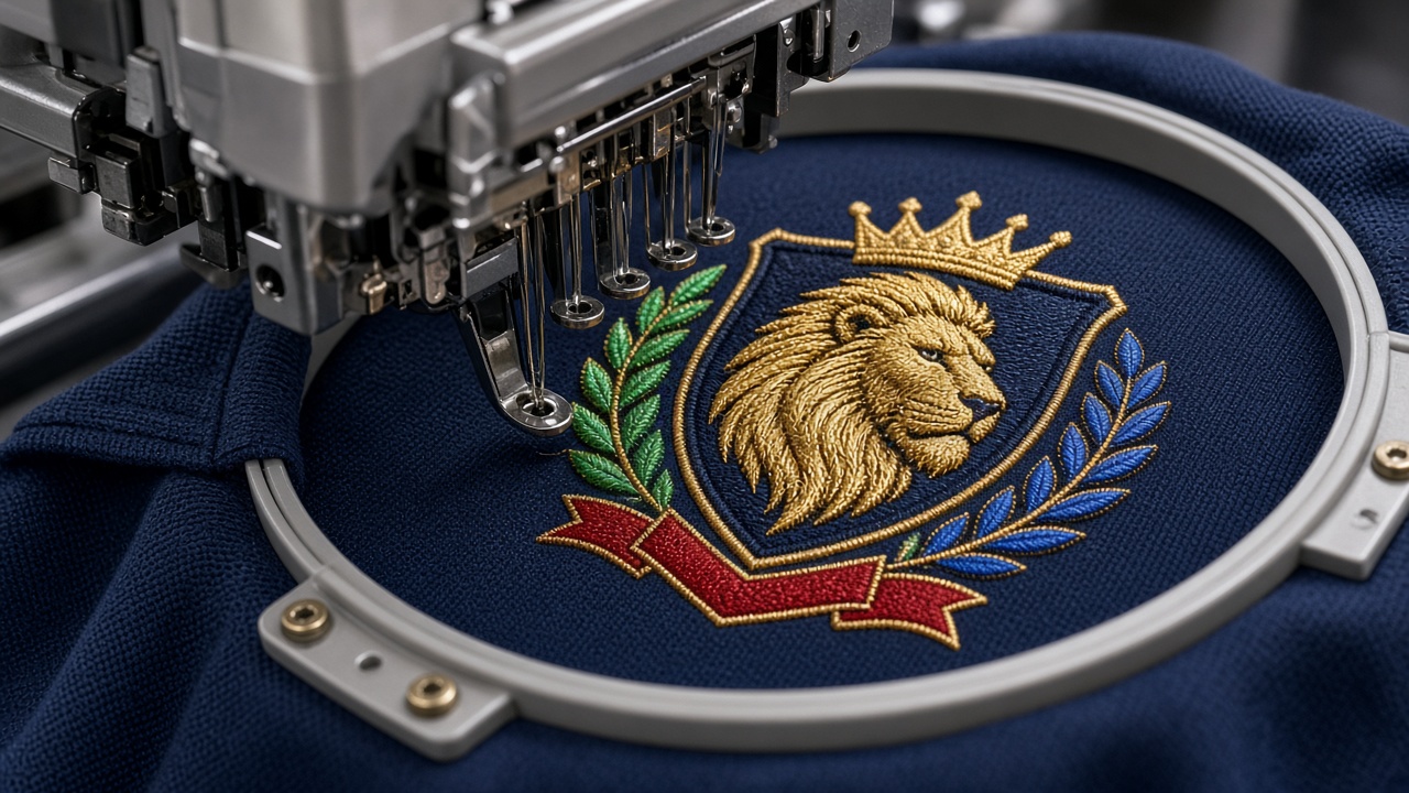 Embroidery machine and punching studio at Amazing Punch in Palmdale